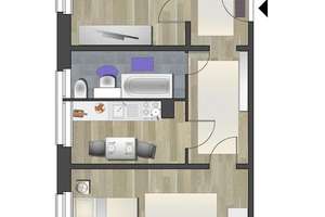 2-Raum-Wohnung im Zentrum – Brückenstr. 20, 9111 Zentrum, Chemnitz – Vorschaubild 5