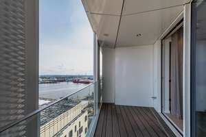 Fantastische Weitblicke - Vollmöblierte 2-Zimmer-Wohnung im Luxustower THE LYTE – Die vollständige Adresse der Immobilie erhältst du vom Anbieter., 20457 HafenCity, Hamburg – Vorschaubild 8