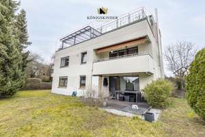 Nur vier Einheiten - Charmante 4-Zi.-Whg. im Penthousestil mit Garage und Stellplatz... nahe Bosch