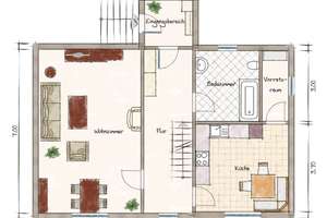 Bezugsfertiges Doppelhaus – Mit Kamin, Sauna und Balkon ! – Die vollständige Adresse der Immobilie erhältst du vom Anbieter., 6313 Hergisdorf – Vorschaubild 14