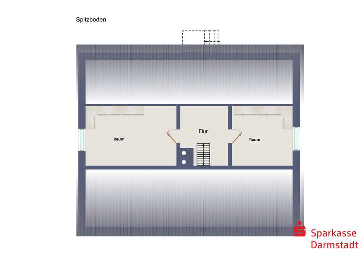 Grundriss Spitzboden