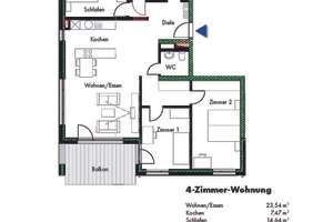 Wohnpark Ochsenareal Wohnung 12 – Alter Schulweg 3/2, 75378 Bad Liebenzell – Vorschaubild 7