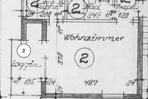 Provisionsfrei! Sanierte 1-Zimmer-Wohnung mit Balkon! – 70186 Gaisburg, Stuttgart – Vorschaubild 2