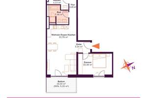 Cosmo Berlin - großzügige 3 Zimmer mit Südbalkon und EBK um Weitlingkiez, sofort bezugsfrei – Archenholdstrasse 19, 10315 Friedrichsfelde, Berlin – Vorschaubild 27