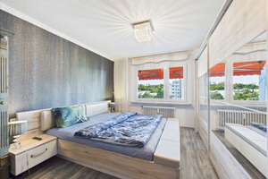 Licht & Weitblick: 3,5-Zimmer-Wohnung mit EBK, Balkon & TG-Stellplatz in Zuffenhausen – Die vollständige Adresse der Immobilie erhältst du vom Anbieter., 70435 Zuffenhausen-Mönchsberg, Stuttgart – Vorschaubild 8