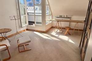* * * Toplage in Maxvorstadt * * * Dachterrassenwohnung im denkmalgeschützten Altbau – Die vollständige Adresse der Immobilie erhältst du vom Anbieter., 80799 Universität, München – Vorschaubild 5