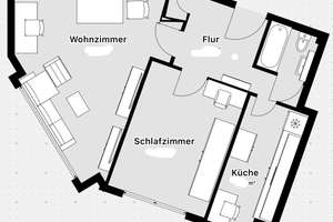 Helle 2-Zi.-Whg. mit Ausblick auf die Dächer der Stadt- Friedrichstadt, Kö-Nähe – Adersstraße x, 40215 Friedrichstadt, Düsseldorf – Vorschaubild 14