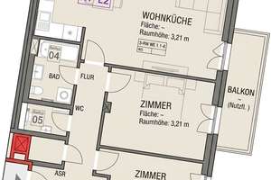 Nur noch 1x verfügbar - Hochwertige 3-RW mit EBK & Balkon zum Innenhof!!!  – Lübecker Straße 6, 1159 Löbtau-Nord, Dresden – Vorschaubild 12
