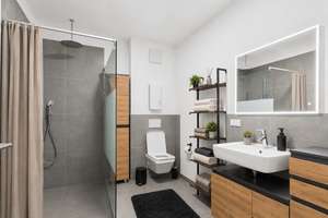 Neuwertige 2-Zimmer Terrassenwohnung in A+ Architektenhaus mit gehobener Ausstattung in Glessen – Die vollständige Adresse der Immobilie erhältst du vom Anbieter., 50129 Bergheim – Vorschaubild 4