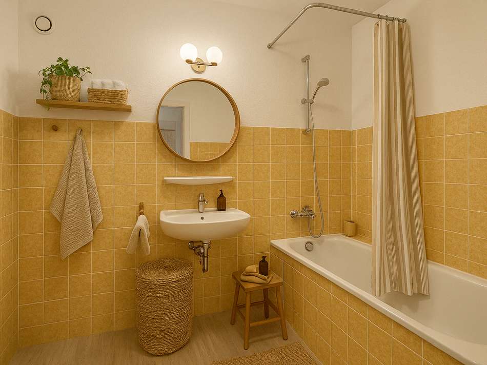 Badezimmer - virtuel staging