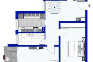 Gepflegt und bezugsfrei -  3-Zimmer Wohnung nahe der Gropius Passagen  – Die vollständige Adresse der Immobilie erhältst du vom Anbieter., 12353 Gropiusstadt, Berlin – Vorschaubild 12