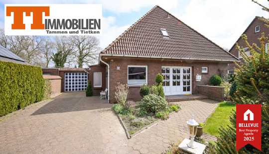 Bild von TT bietet an: Ländliches Idyll in Jever Großzügiges Einfamilienhaus mit Traumgrundstück!