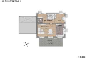 Trudering: Neubauprojekt Einfamilienhaus – modern und energieeffizient (A+) – Die vollständige Adresse der Immobilie erhältst du vom Anbieter., 81825 Gartenstadt Trudering, München – Vorschaubild 9