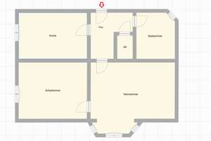 Nachmieter gesucht für eine charmante 2-Zimmer Wohnung in Frohnhausen – Margaretenstraße 13, 45145 Frohnhausen, Essen – Vorschaubild 2