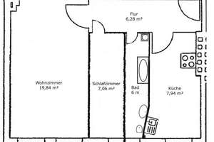 Vermietete 2-Zimmer-Altbau-Wohnung im HH eines Altbaus im Neuköllner Richardkiez! – Die vollständige Adresse der Immobilie erhältst du vom Anbieter., 12055 Neukölln (Ortsteil), Berlin – Vorschaubild 25