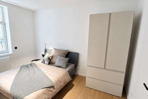 Urban Living Stuttgart-Mitte – möblierte 2,5-Zimmer-Altbauwohnung mit Balkon & Designausstattung – Paulinenstraße 14-16, 70178 Karlshöhe, Stuttgart – Vorschaubild 7