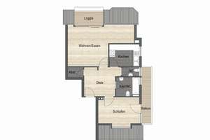 helle 2 Zimmer ETW mit neuem Bad, Loggia und Balkon sowie Stellplatz!!! – Die vollständige Adresse der Immobilie erhältst du vom Anbieter., 90491 Erlenstegen, Nürnberg – Vorschaubild 13