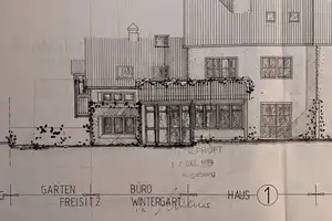 KNIPFER`S IMMOBILIENSCHÄTZE - Traumhaft schöne Lage - DHH mit Bürogebäude und Außen-Whirlpool – Augsburg (Kreis) – Vorschaubild 34