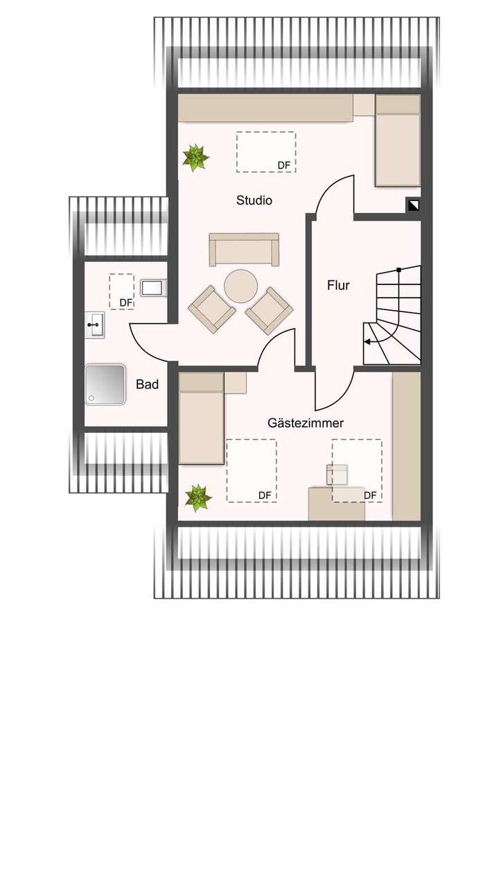 Grundriss Dachgeschoss