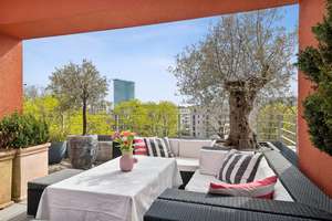 Nachhaltiges Luxus-Refugium: Dachgeschosswohnung mit Traumterrasse im Domagkpark