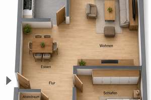Modernisierte 2-Zimmer-Wohnung mit Balkon & Einbauküche in zentraler Lage von Gifhorn – Die vollständige Adresse der Immobilie erhältst du vom Anbieter., 38518 Gifhorn – Vorschaubild 8