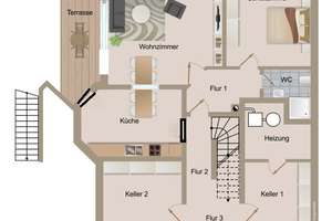 Hochwertiges EFH mit ELW in ruhiger Lage und Blick ins Grüne – Die vollständige Adresse der Immobilie erhältst du vom Anbieter., 63743 Gailbach, Aschaffenburg – Vorschaubild 27