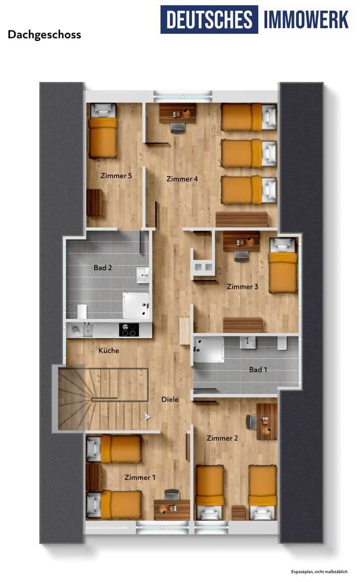 Grundriss-Dachgeschoss