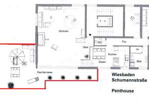 Penthouse · Panoramablick über Wiesbaden · 148 m² +  Dachterrasse 64 m² · Pool · Provisionsfrei – schumannstrasse 1a, 65193 Nordost, Wiesbaden – Vorschaubild 14