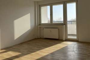 Gepflegte 3-Zimmer-Wohnung mit Balkon mit Blick ins Grüne