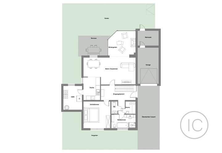 Grundriss Erdgeschoss