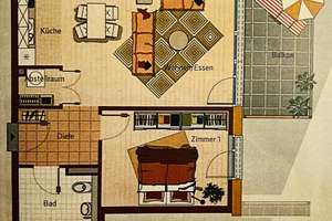 2-Zimmer-Wohnung - bodentiefe Fenster - Süd-West Balkon  – Die vollständige Adresse der Immobilie erhältst du vom Anbieter., 68219 Rheinau, Mannheim – Vorschaubild 2