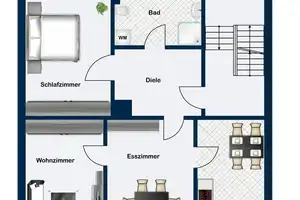 Saniertes und renditestarkes Mehrfamilienhaus in zentraler Lage - Ideal für Kapitalanleger – Kaiserslautern – Vorschaubild 21