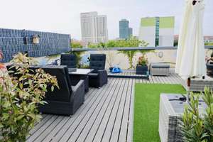 Dachgeschosswohnung mit Panoramablick und großer Terrasse im Herzen Leipzigs – Die vollständige Adresse der Immobilie erhältst du vom Anbieter., 4105 Zentrum-Nord, Leipzig – Vorschaubild 8