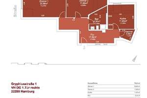 Traumhafte Dachgeschosswohnung in Winterhude! – Gryphiusstr. 1, 22299 Winterhude, Hamburg – Vorschaubild 3