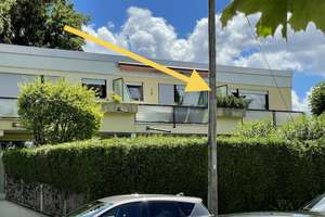 Sonnige und gepflegte 3 Zi. Wohnung mit 2 Terrassen und Blick ins Grüne – Willibaldstr. 201, 80689 Blumenau, München – Vorschaubild 2