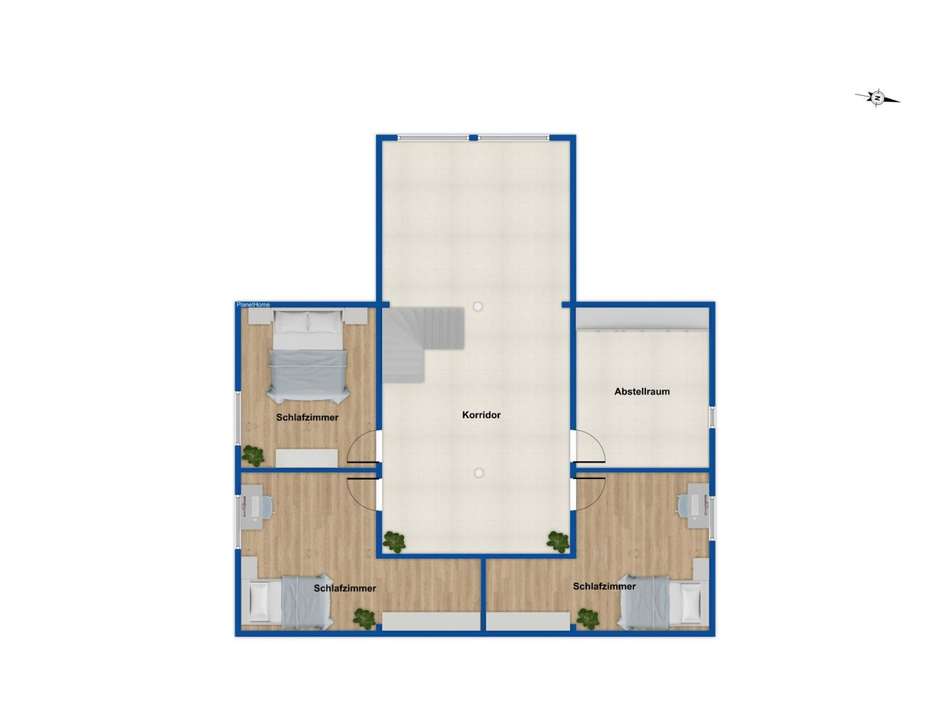 Grundriss Obergeschoss