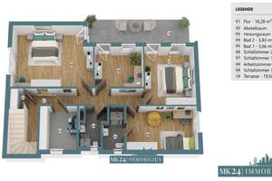 Großzügiges Einfamilienhaus mit Charme, viel Raum und idyllischem Grundstück in Homberg (Ohm) – Zum Hohen Berg 16, 35315 Homberg (Ohm) – Vorschaubild 21