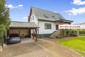 IMMOBERLIN.DE - Top saniert! Exquisites Haus mit Einliegerwohnung für stilles Gewerbe – Teltow-Fläming (Kreis) – Vorschaubild 1