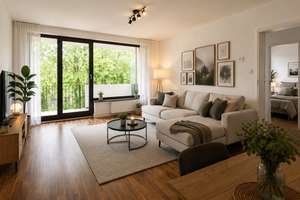 Jetzt einziehen: Renovierte 4-Zimmer-Wohnung mit Balkon in Köln-Mülheim