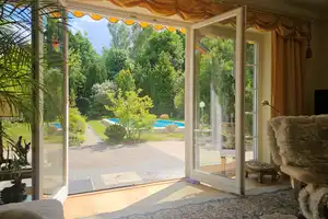 Architekten Villa mit Pool - uneinsehbarer Garten - direkt am Golfplatz und 350m zum Seddiner See – Potsdam-Mittelmark (Kreis) – Vorschaubild 17