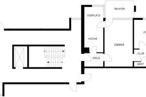 2-Zimmer in Harpen mit WBS – Haydnstraße 8, 44805 Harpen/Rosenberg, Bochum – Vorschaubild 3