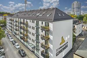 SCHWABINGER GERBERHÖFE: 2-Zimmer-Wohnung mit Balkon zwischen Luitpold- & Olympiapark