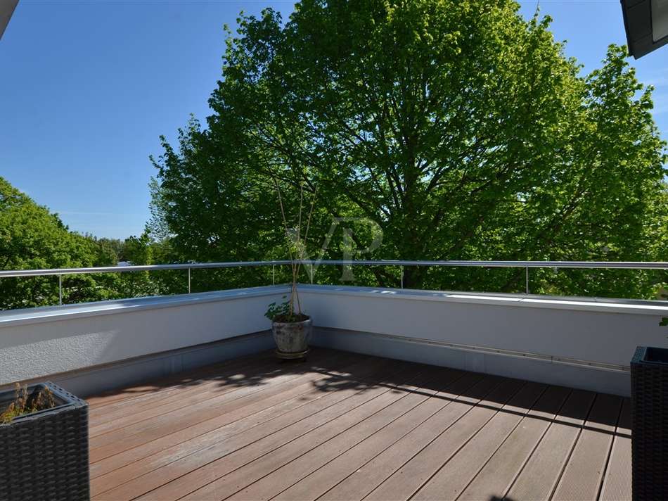 Dachterrasse im Dachgeschoss
