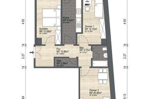 +++ Moderne 3-Zimmer-Wohnung mit Gründerzeitcharme und Balkon im Herzen der Leipzig-Südvorstadt +++ – Die vollständige Adresse der Immobilie erhältst du vom Anbieter., 4107 Südvorstadt, Leipzig – Vorschaubild 22
