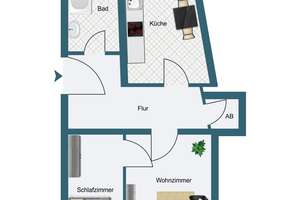 Frisch sanierte 2-Zimmer-Wohnung in zentraler Lage! – Die vollständige Adresse der Immobilie erhältst du vom Anbieter., 24143 Gaarden-Ost, Kiel – Vorschaubild 21