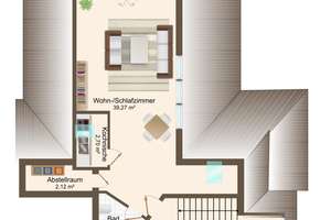 Schnuckelige 1,5 Zimmer- Wohnung direkt am Niendorfer Gehege – Bondenwald 29 a, 22453 Niendorf, Hamburg – Vorschaubild 13