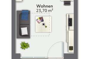 1-Zimmer-Wohnung nahe der Isar - urban und naturnah wohnen! – Die vollständige Adresse der Immobilie erhältst du vom Anbieter., 81543 Siebenbrunn, München – Vorschaubild 11