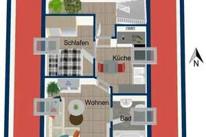 Kernsaniertes Dreifamilienhaus für z.B. Mehrgenerationenwohnen, für Eigennutzer und Kapitalanleger! – Die vollständige Adresse der Immobilie erhältst du vom Anbieter., 91154 Roth – Vorschaubild 26