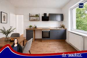 *** Helle, frisch sanierte 2-Zimmer-Wohnung mit moderner Einbauküche ***