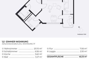 Vermietete, energieeffiziente Wohnung mit Balkon am Landwehrkanal – Johanniterstraße 6, 10961 Kreuzberg, Berlin – Vorschaubild 15